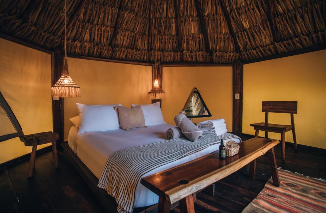 Ikal Tulum Hotel Bagian luar foto Interior of a room at the resort